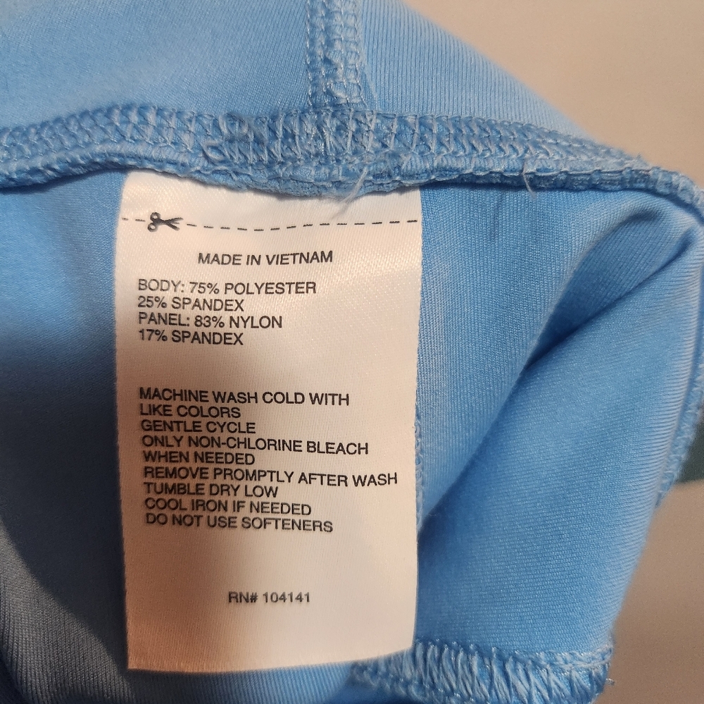 DSG Blue Athletic Leggings NWT Sz M - Picture 8 of 10